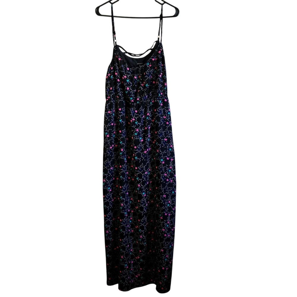 I Heart Ronson berries and hearts maxi dress size XL